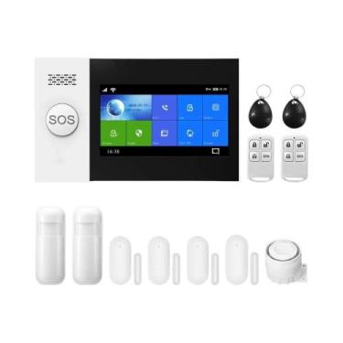 Imagem de Sistema De Alarme De Segurança Residencial Sem Fio Com Sensor De Movim