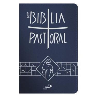 Imagem de Bíblia Pastoral - Média Encadernada Azul - PAULUS