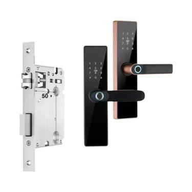 Imagem de Fechadura De Porta Inteligente WiFi CDOK Tuya Com Desbloqueio Remoto P