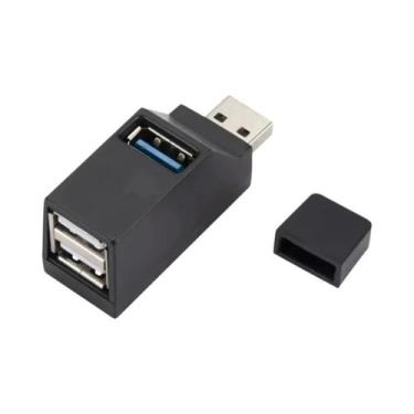 Imagem de Adaptador Divisor USB 3.0 De 3 Portas Multifuncional USB 2.0 Para Carr