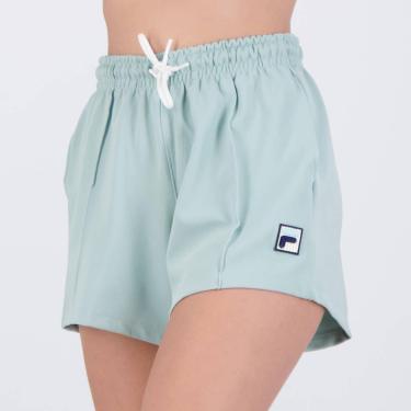 Imagem de Shorts Fila Tennis Club Feminino Verde Claro-Feminino