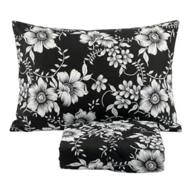 Imagem de Jogo de Lençol Cama Solteiro Malha 100% Algodão 2 Peças Estampado Com Elástico Toque Macio Cozzilar (Modelo 1)