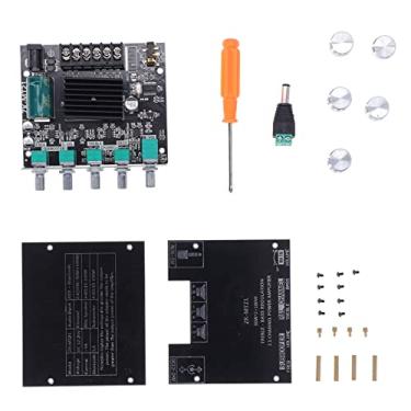 Imagem de Generic Mini Caixa de Placa Amplificadora Com Canais Esquerdo e Direito, Saída de Graves 2.1, Ideal para Projetos de áudio DIY, Adaptada para Alto-falantes de 4-8Ω