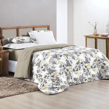 Imagem de Cobertor Grosso Super King Algodão Bege 2,80m x 2,40m