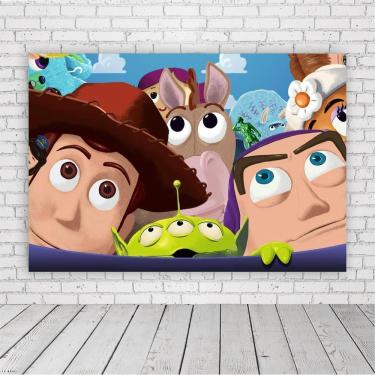 Imagem de Painel Retangular Toy Story 1,5X1,0M Lona Fosca