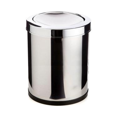 Imagem de Lixeira Basculante em Inox 12 Litros com Tampa - Mimo Style