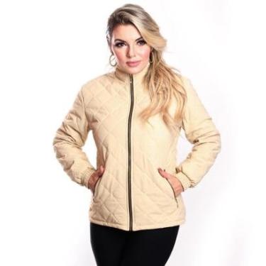 Imagem de Jaqueta Matelassê Casaco Blusa Feminina-Feminino