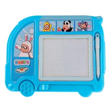 Imagem de Brinquedo Lousa Mágica Azul Para Desenhar Ônibus - Zoop Toys