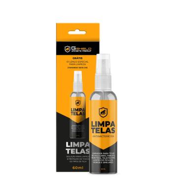 Imagem de Kit Limpa telas Bactericida + Flanela - Grip Clean - Gshield