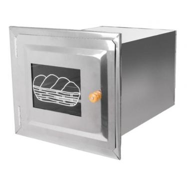 Imagem de Forno Forninho De Embutir Fogão De Lenha Frente De Vidro G