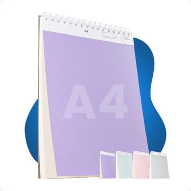 Imagem de Caderno Desenho Grande A4 50 Folhas 100g Sketchbook Artístic - Hxt, Ro