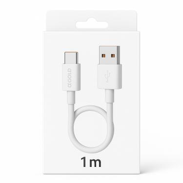 Imagem de Cabo USB Type C Turbo 1 Metro Emborrachada Premium Celular