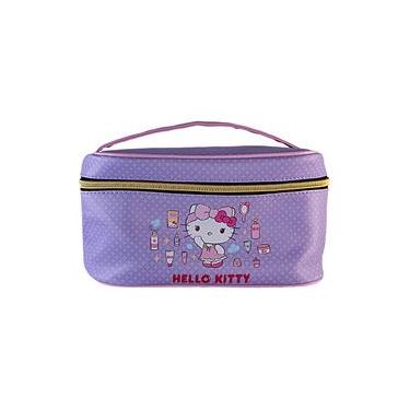Imagem de Necessaire Estampada Hello Kitty by Klass Vough – Lilás