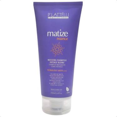 Imagem de Shampoo P'lattelli Matize Nuance 200ml - Plattelli