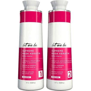 Imagem de Let Me Be Supreme - Kit Escova Progressiva Keratin Smoothing 2x 1l