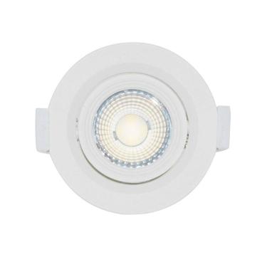 Imagem de Spot LED Modaza Redonda de Embutir 5W, 4000K, Branco