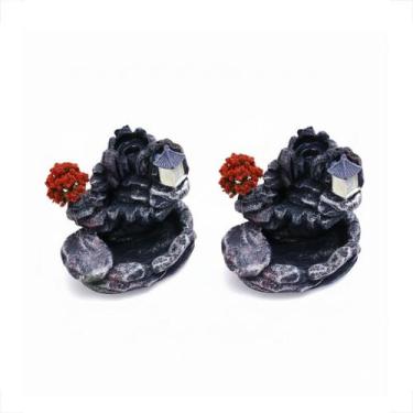 Imagem de Kit Com 2 Incensários Cascata De Fumaça I Design de Cachoeira - THE YA