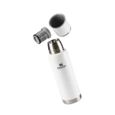 Imagem de Garrafa Térmica de Café Aço Inox Adventure 2.0 Stanley 1L, Branco