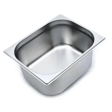 Imagem de Kit 10 Cubas Gastronômicas GN 1/2 150mm Aço Inox - Vaccarin