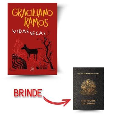 Imagem de Kit: Vidas Secas + Brinde: Passaporte Preto - Kit de Livros, 3