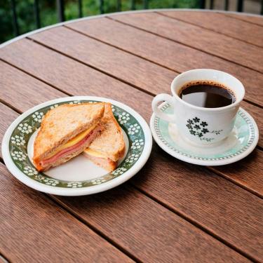 Imagem de Café Lanche Sobremesa Donna Bosque Jogo Kit 10 Pessoas 20pçs