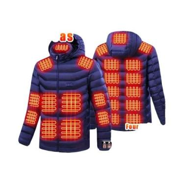 Imagem de Jaqueta Aquecida Para Homens E Mulheres, Casaco De Inverno Com Aquecim