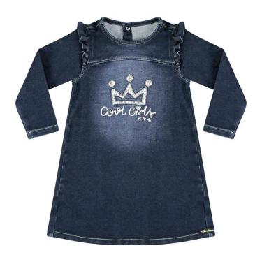 Imagem de Vestido Look Jeans Moletom Jeans - 05 - UNICA-Feminino