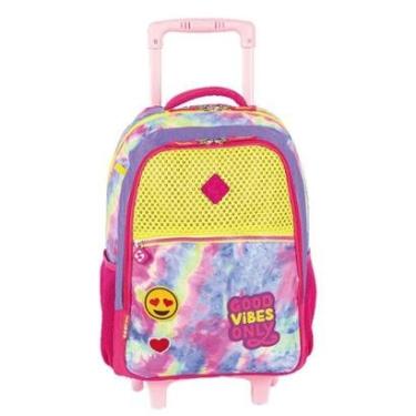 Imagem de Mochila de Rodinhas Sestini Sem Alça X Good Vibes Colorido-Feminino
