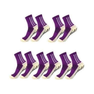 Imagem de Meias Esportivas Masculinas Antiderrapantes Para Futebol, Basquete, Yo