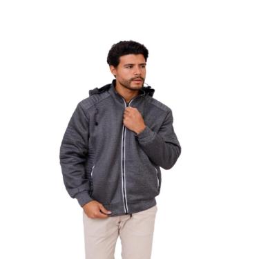 Imagem de Jaqueta Roger Neoprene Forrada com Capuz Masculina-Masculino