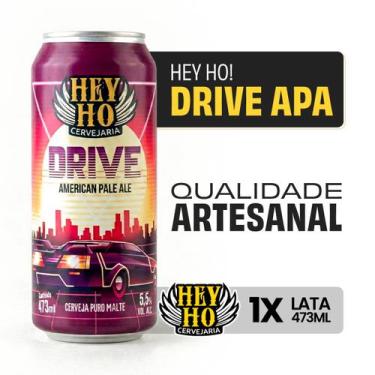 Imagem de Cerveja American Pale Ale Hey Ho Drive 473ml Puro Malte