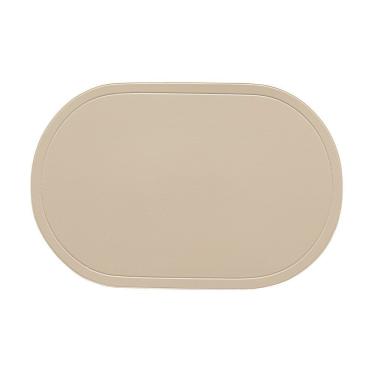 Imagem de Jogo Americano Copa E Cia Avulso Pvc Color Oval Areia