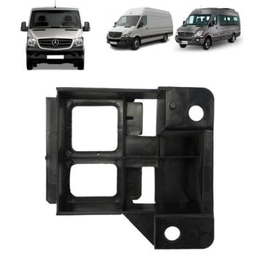 Imagem de Guia do parachoque dianteiro mercedes benz sprinter 2012 a 2019 inferi