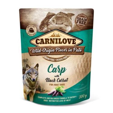 Imagem de Carnilove dog pouch paté carp with black carrot 300 g (promocional)