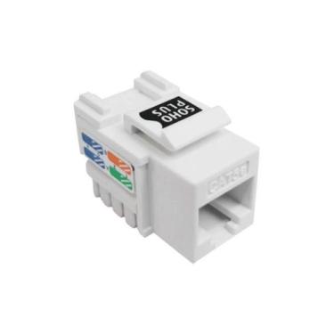 Imagem de Keystone Femea Sohoplus Cat5e Branco T568a/b - SOHO PLUS
