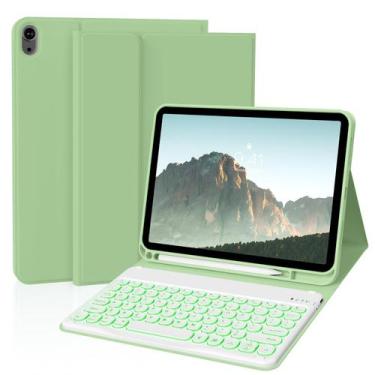 Imagem de Funda con Teclado JKSML para iPad 11" generación 11 y 10 inalámbrica