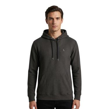 Imagem de Moletom Reserva Hoodie Textura Jalapao Masculino Marrom-Masculino