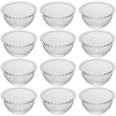 Imagem de Conjunto 12 Bowls de Cristal Tigelas 400ml Doces Sobremesas Aperitivos