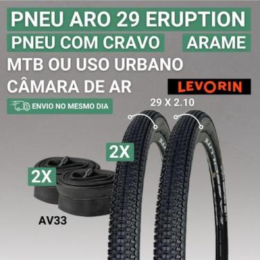 Imagem de Pneu de Bicicleta Aro 29 Levorin Eruption 2.10 2.30 2.40, 2 PNEUS 2.10