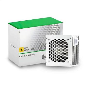 Imagem de Fonte Atx 500w Bluecase BLU800-ATPS Bivolt Auto Branco, Bivolt