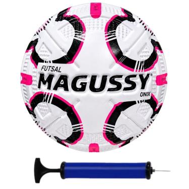 Imagem de Bola de Futebol Futsal Magussy Onix Com Bomba de Ar-Unissex
