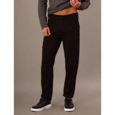 Imagem de Calça Ckj 5 Pockets Slim - Preto-Masculino