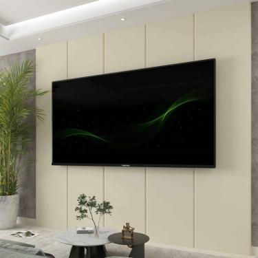 Imagem de Painel para TV 100% MDF Realce 220 Off White - Gelius