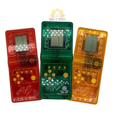 Imagem de Kit 3 Mini Games Portáteis Retrô 9999 Jogos Clássicos Antigos Nostalgi
