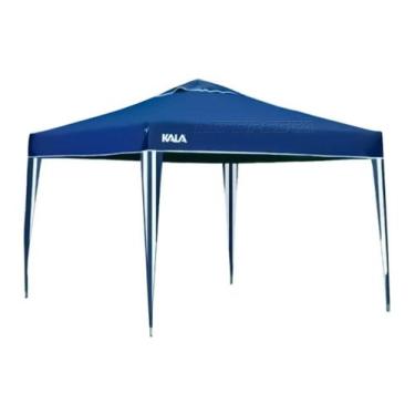 Imagem de Gazebo Dobravel Aluminio 3m X 3m Azul Kala
