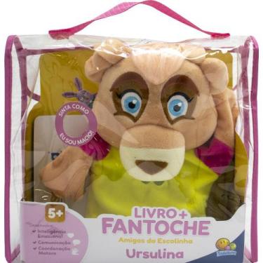 Imagem de Livro - Livro + Fantoche Amigos da Escolinha: Ursulina, fazendo arte (