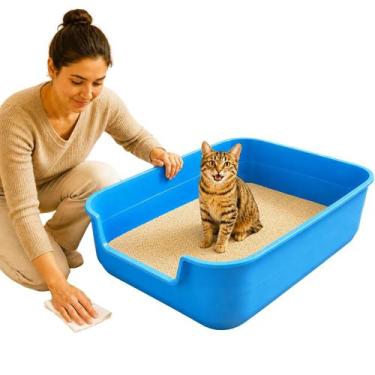 Imagem de Bandeja Gato Higienica Jumbox Areia Caixa 62X50cm Gigante - - PET IN, 