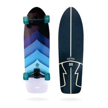 Imagem de SKATE SIMULADOR DE SURF NITROSK8 MODELO SURF SCALE 33 x 10