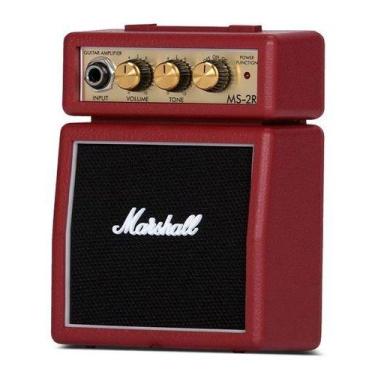 Imagem de Amplificador Marshall Micro Amp Ms-2 Red Para Guitarra 1w , Vermelho