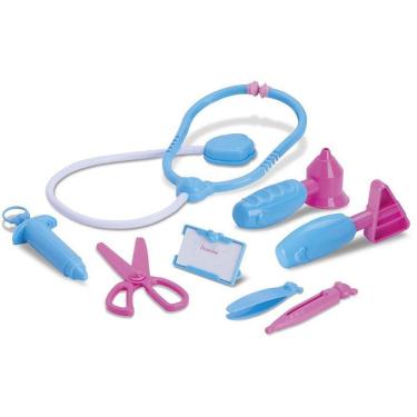 Imagem de Maleta de Brinquedo Brincando de Profissões Doutor e Cia com Instrumentos Médicos Roma